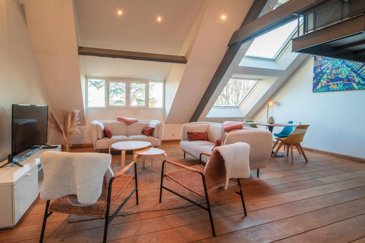 Loft Les Deux Cedres Avec Vue Panoramique Appartement Charleville-Mézières Buitenkant foto